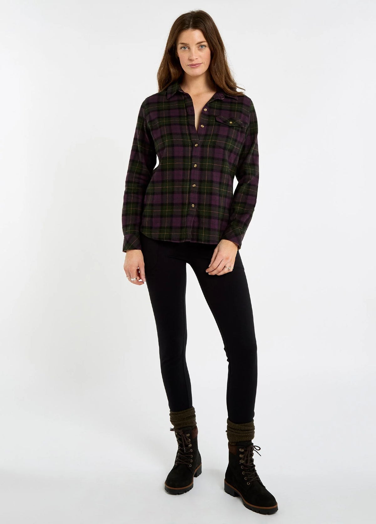 Dubarry Wildprivet Dames Outdoor Blouse, damson