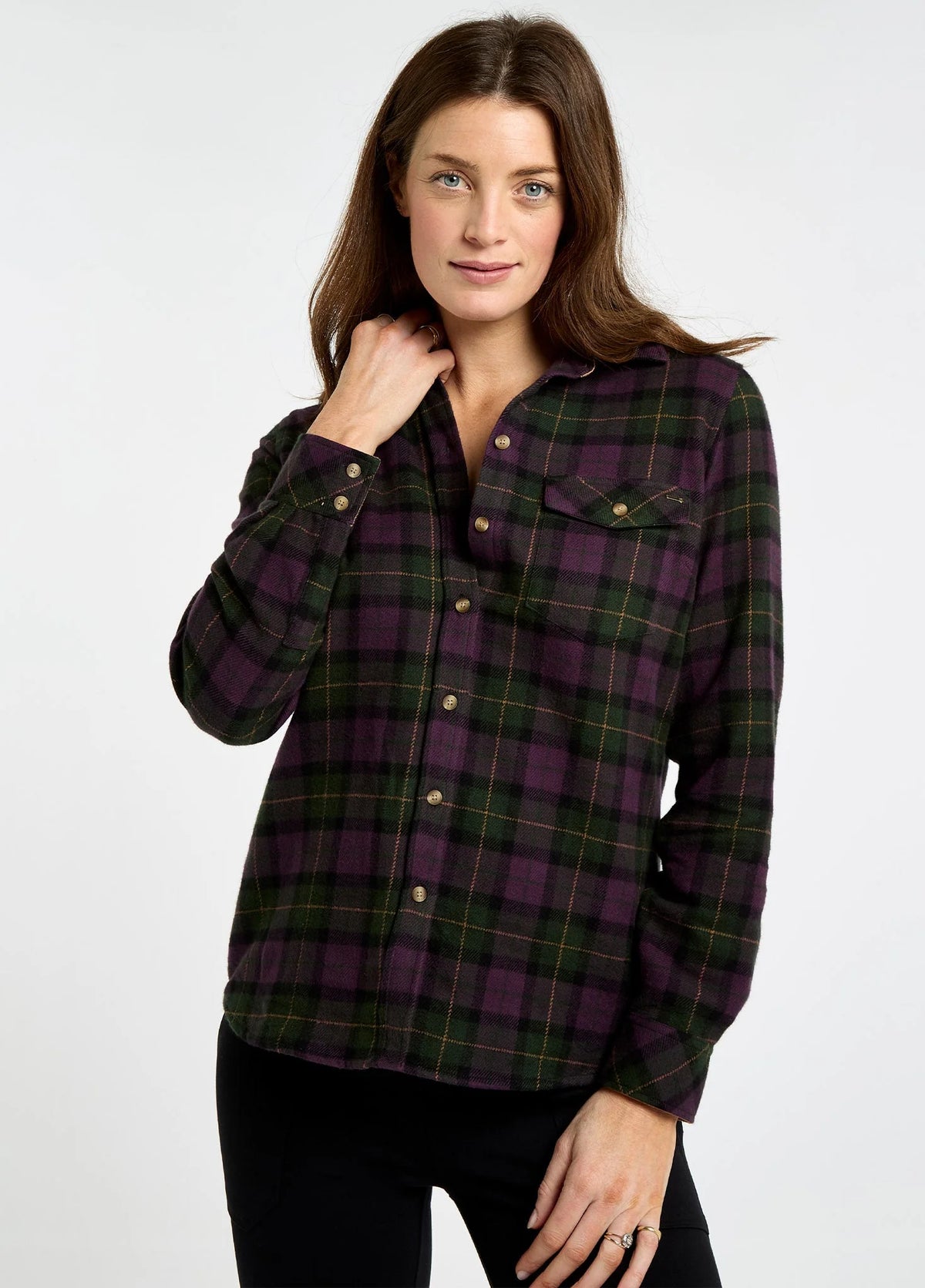 Dubarry Wildprivet Dames Outdoor Blouse, damson