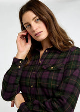 Dubarry Wildprivet Dames Outdoor Blouse, damson