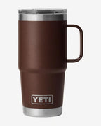 Yeti Rambler met stronghold deksel, reismok, 20 oz/591 ml, wetlands brown