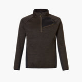 Rovince Pullover Zip Ergoline Men, olive green