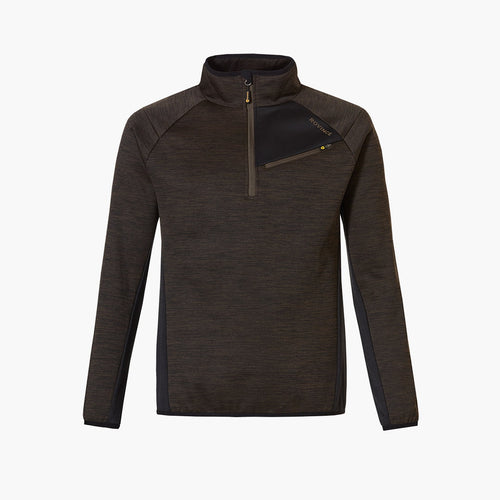 Rovince Pullover Zip Ergoline Men, olive green