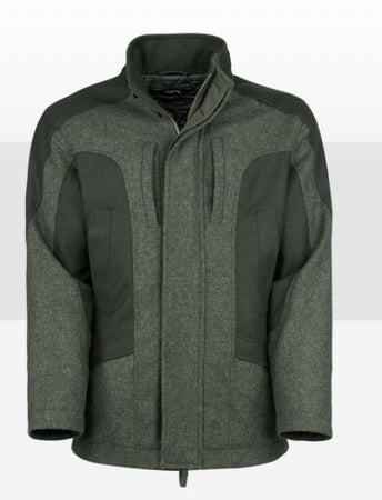 Jagdhund Zwettl 4, loden heren jachtjas, groen