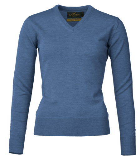 Laksen Carnaby V-Neck Cornflower - Het Brabants Jachthuis