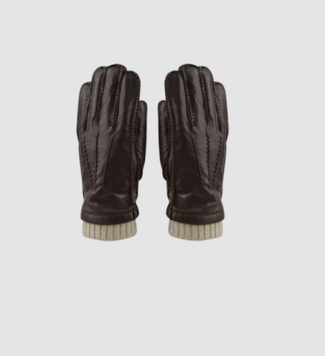 Hatland Thalys Leather Glove Brown - Het Brabants Jachthuis