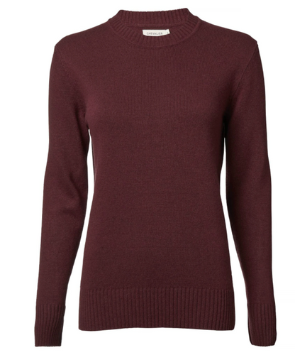 Chevalier Clouds Sweater Women Wine Red - Het Brabants Jachthuis