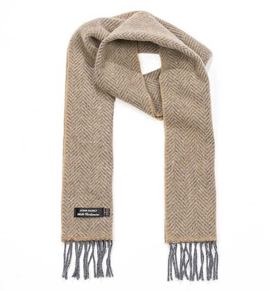 John Hanly Merino/Cashmere Scarf 2409 - Het Brabants Jachthuis