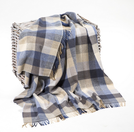 John Hanly Merino/Cashmere Throw 1484 - Het Brabants Jachthuis