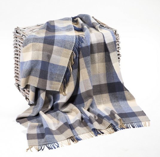 John Hanly Merino/Cashmere Throw 1484 - Het Brabants Jachthuis