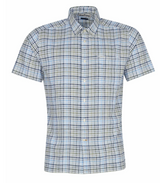 Barbour Starmer S/S Shirt Olive - Het Brabants Jachthuis