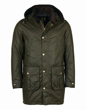 Barbour Hawthorn Wax Jacket Olive - Het Brabants Jachthuis