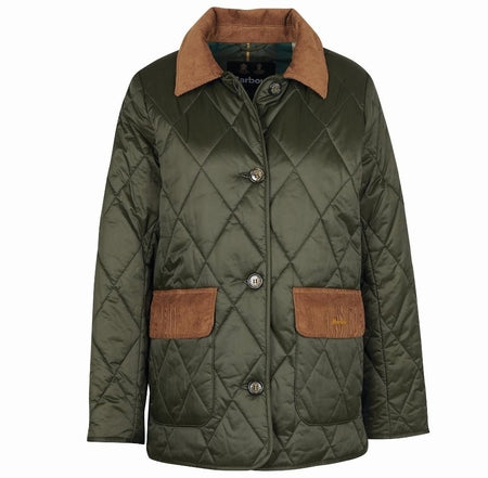 Barbour Bragar Quilted Jacket Sage - Het Brabants Jachthuis