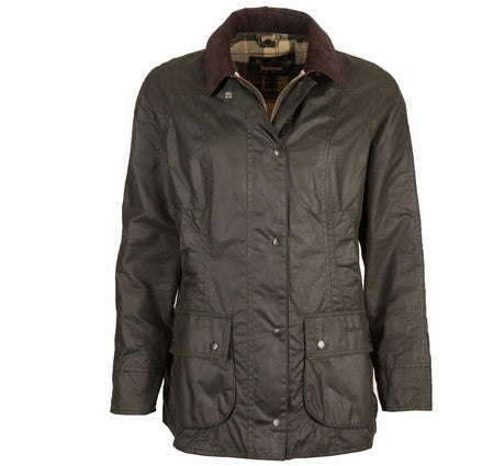 Barbour Classic Beadnell Wax Jacket Olive - Het Brabants Jachthuis