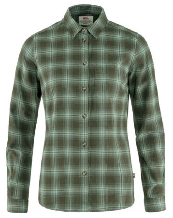 Load image into Gallery viewer, Fjällräven Övik Flannel Shirt Patina Green W - Het Brabants Jachthuis
