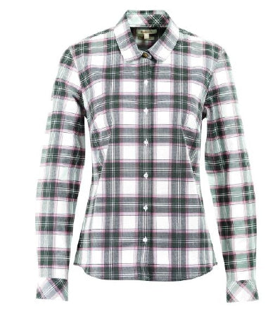 Barbour Daphne Shirt Cloud Olive - Het Brabants Jachthuis