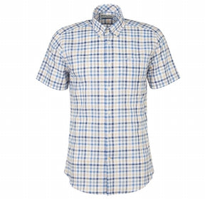 Barbour Kinson S/S Shirt Stone - Het Brabants Jachthuis