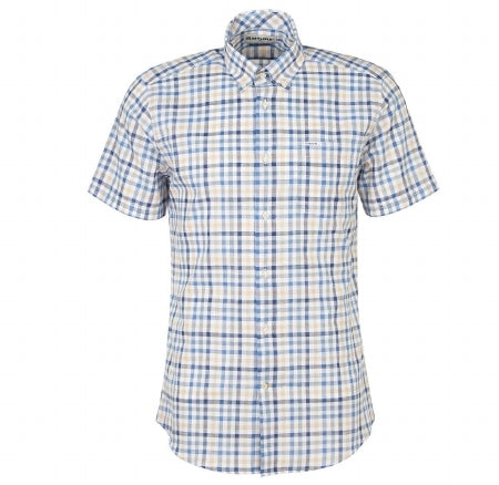 Barbour Kinson S/S Shirt Stone - Het Brabants Jachthuis