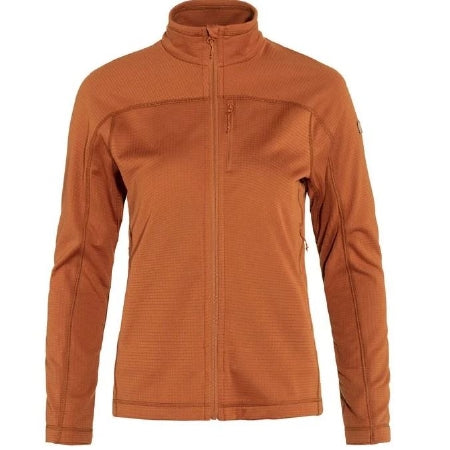 Fjällräven Abisko Lite Fleece Vest W Terracotta - Het Brabants Jachthuis