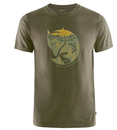 Fjällräven Arctic Fox T-Shirt M Dark Olive - Het Brabants Jachthuis