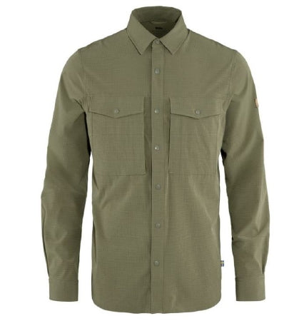 Fjällräven Abisko Treking Shirt M Light Olive - Het Brabants Jachthuis