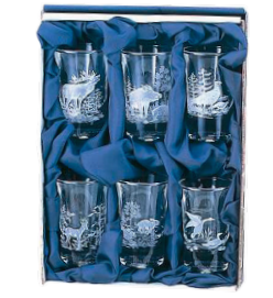 Borrelglazenset in geschenkverpakking