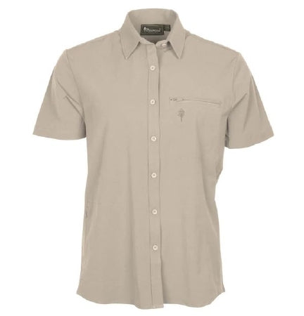 Pinewood Everyday Travel Shirt S/S W Sand - Het Brabants Jachthuis