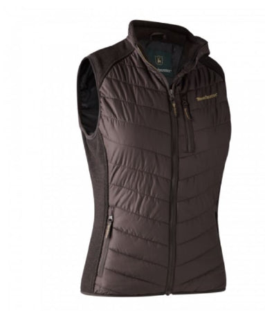 Deerhunter Lady Caroline Padded Waistcoat Dark Prune - Het Brabants Jachthuis