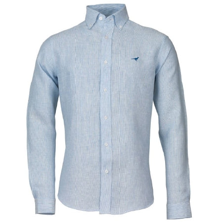 Laksen Portofino Shirt Light Blue - Het Brabants Jachthuis