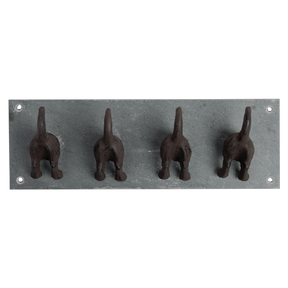 Wandhaak Hondenstaartjes - Het Brabants Jachthuis