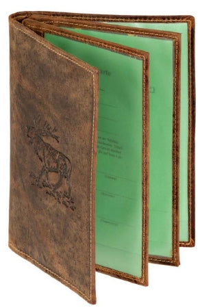 Jachtdocumenten Etui Leer