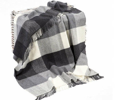 John Hanly Merino/Cashmere Throw 1486 - Het Brabants Jachthuis